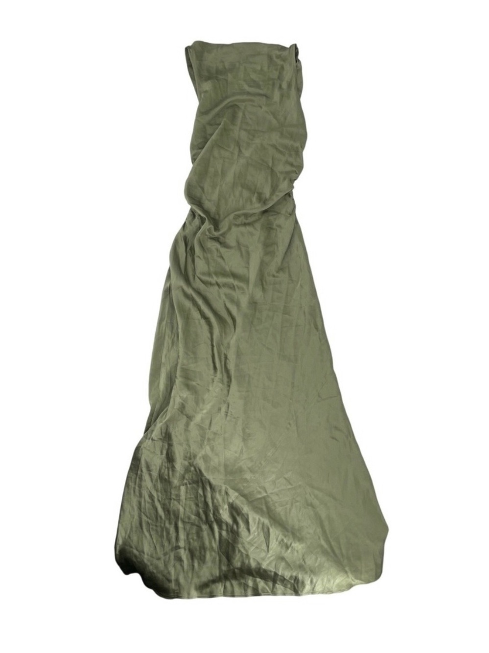 Reformation Silk Dress Casette Artichoke 8 NWT - Picture 3 of 9